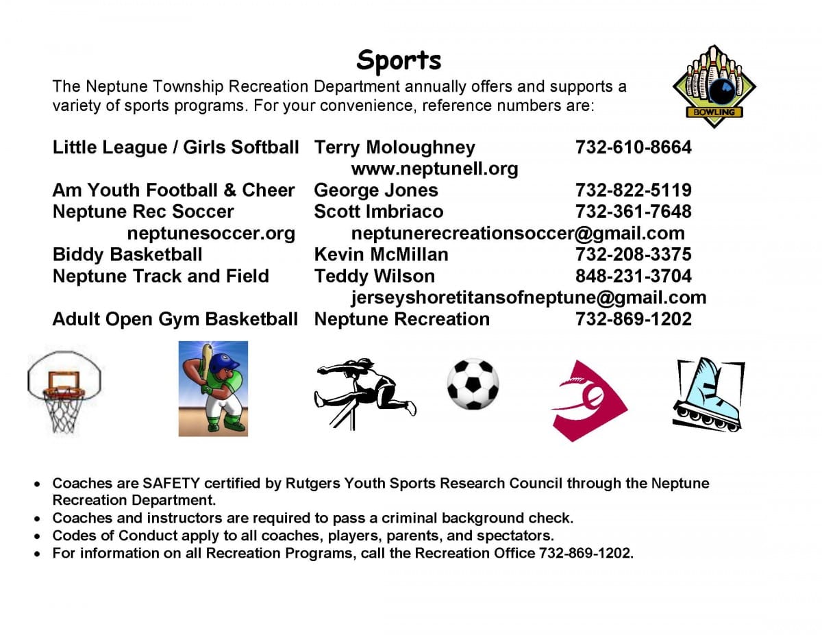 Recreation Neptune Township